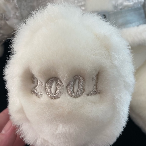 Vintage Christmas Teddy Bear Stuffed animal plush B20 - Picture 3 of 7